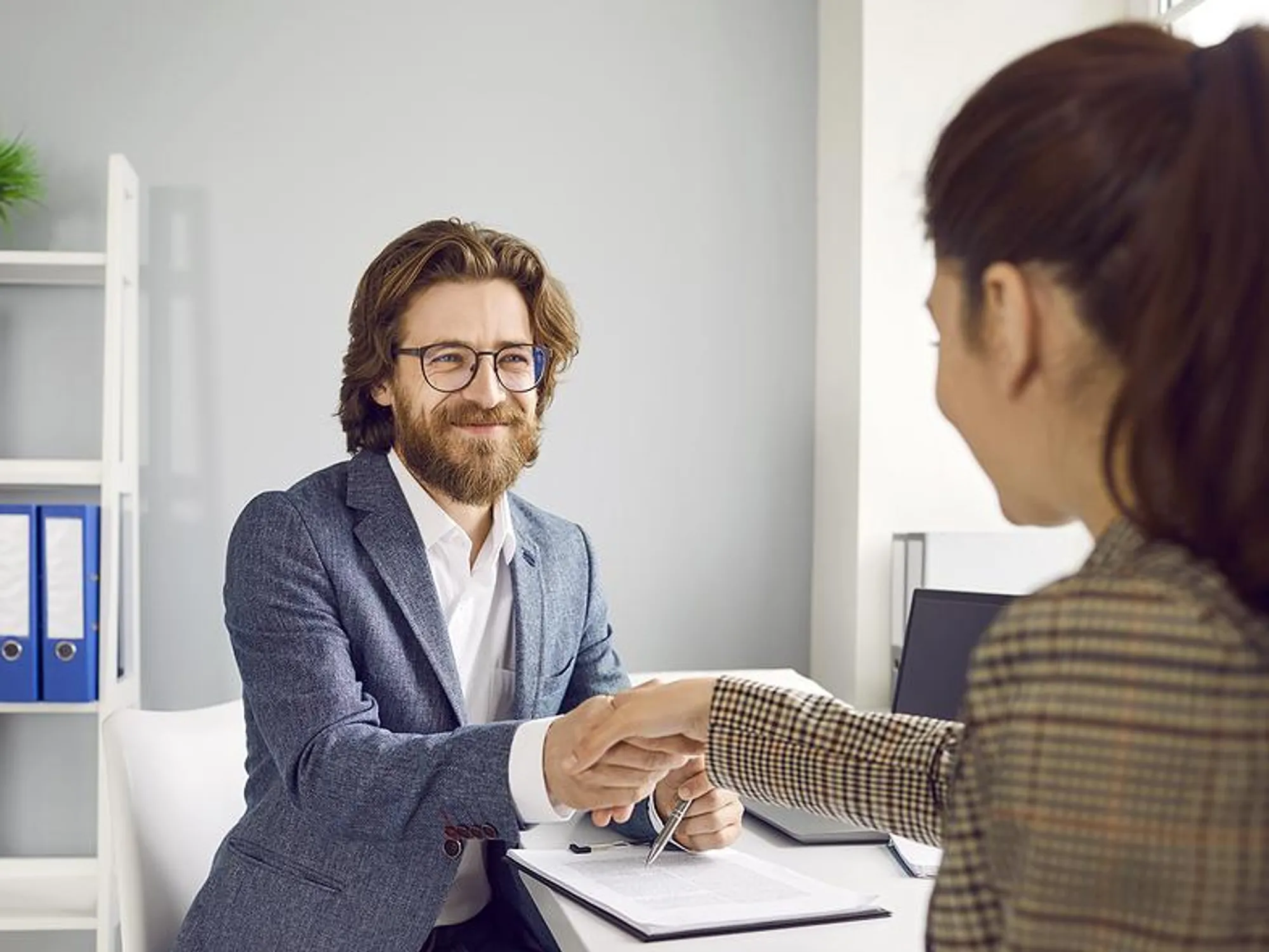 Professional interview discussion